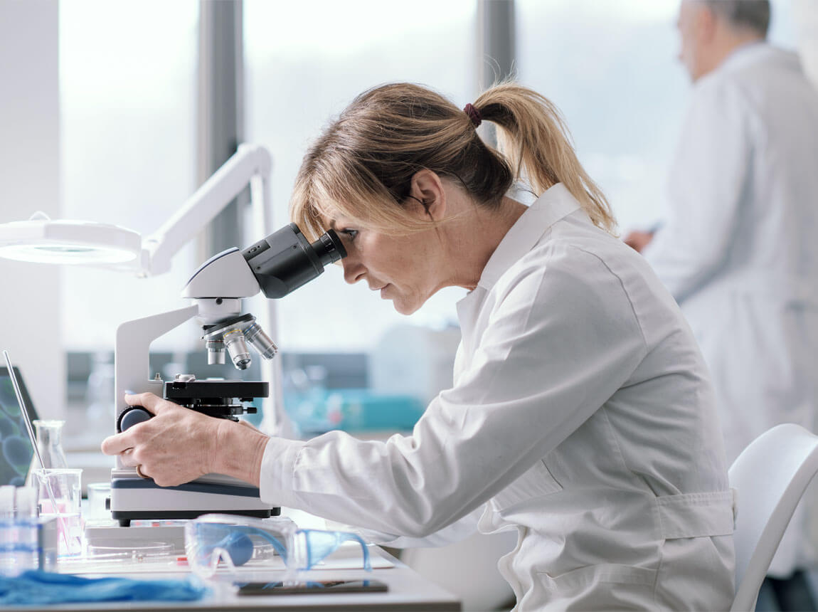 scientist in a laboratory