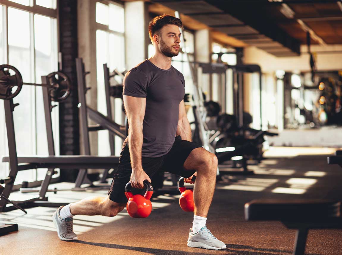man &ndash; strength training