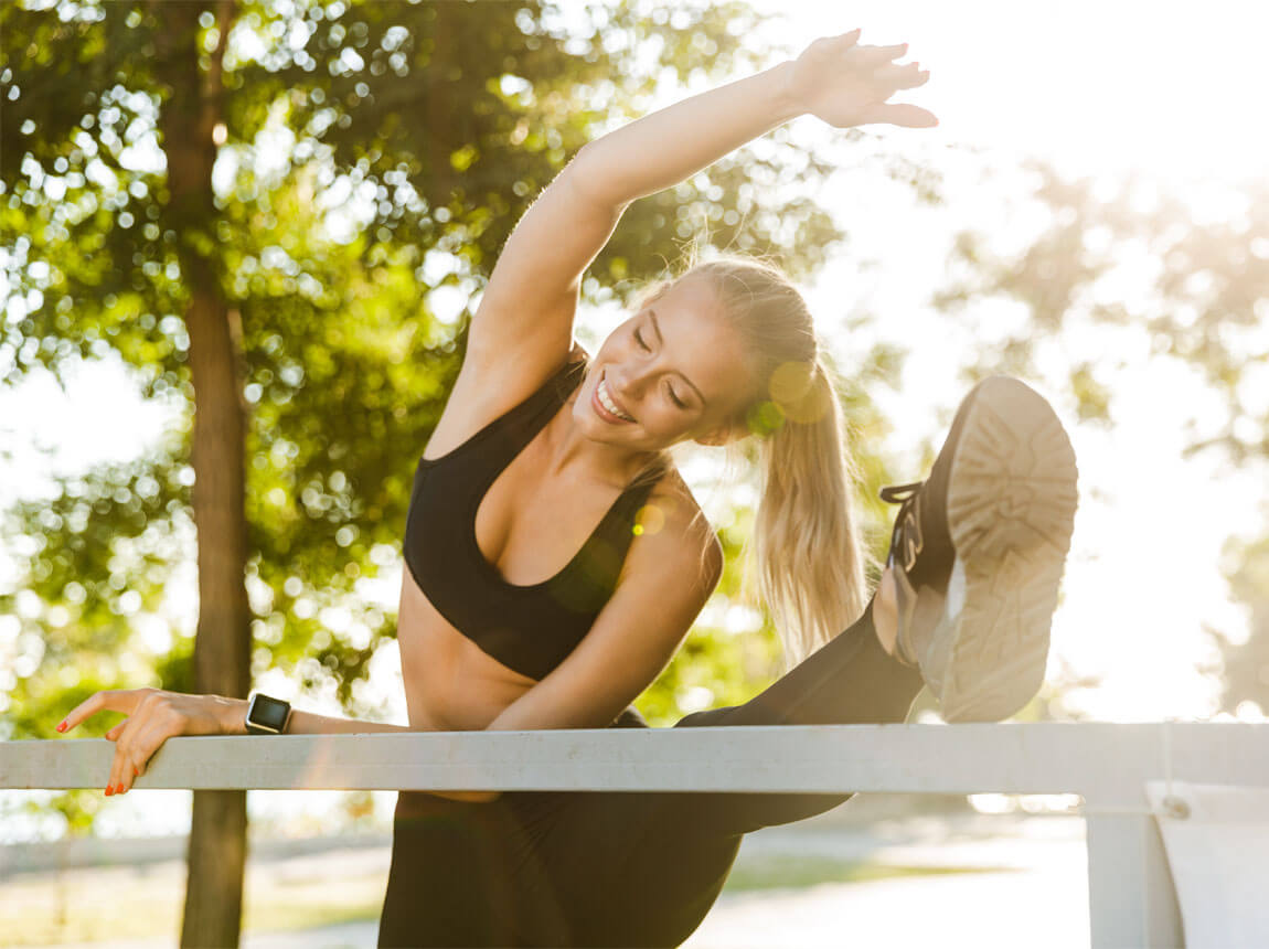 active woman - vitamins for spring  