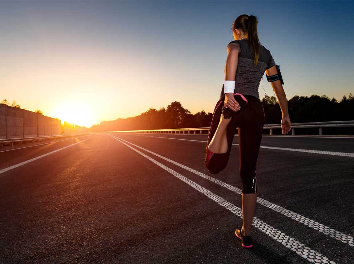 woman &ndash; running, vitamin K2