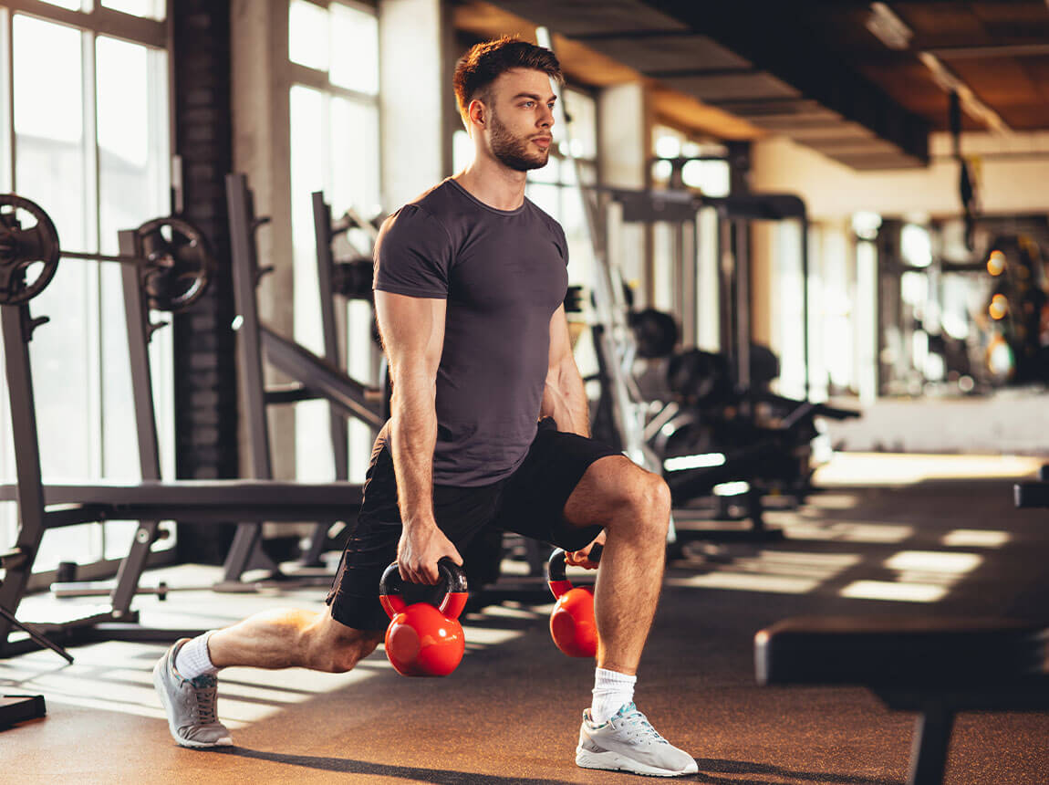 man &ndash; gym workout  gym workout