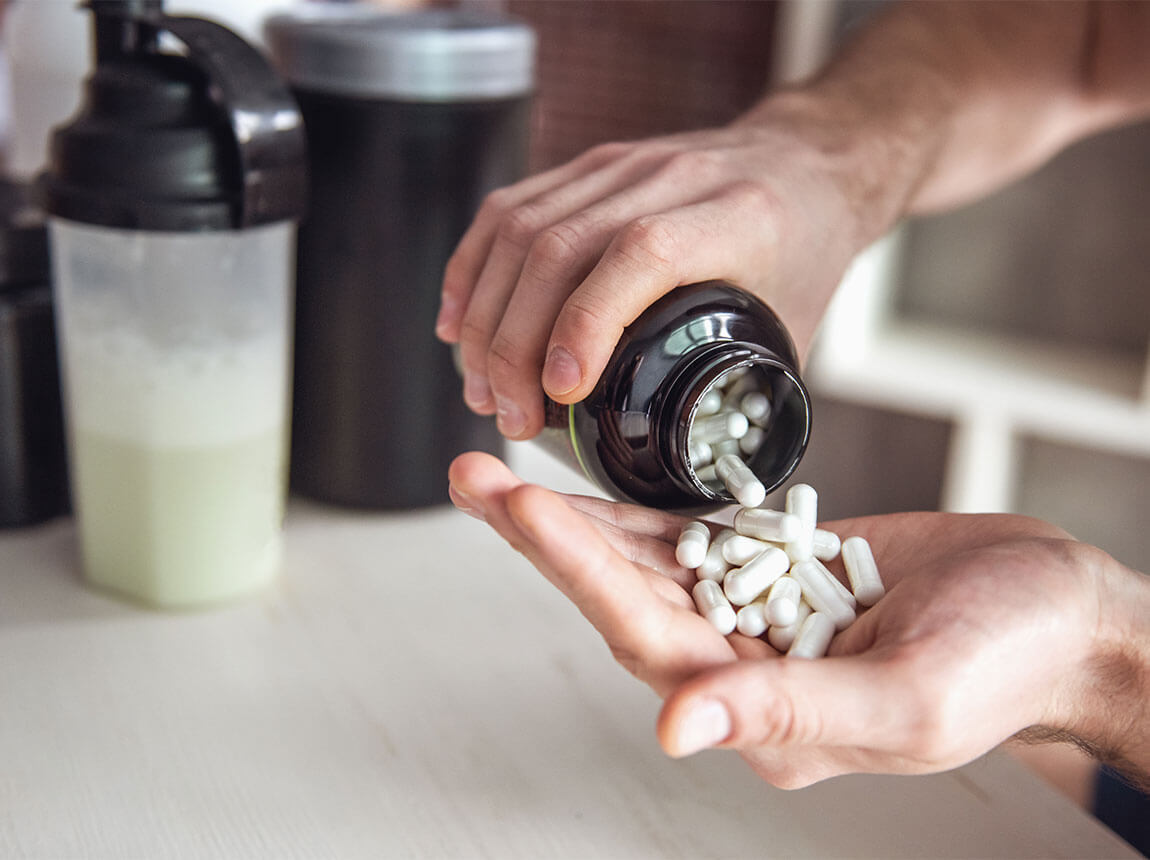 creatine in capsules