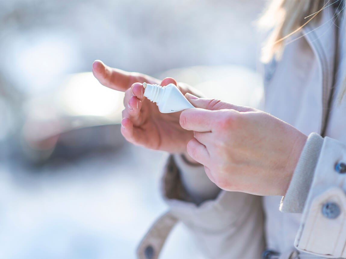 dry skin on the hands