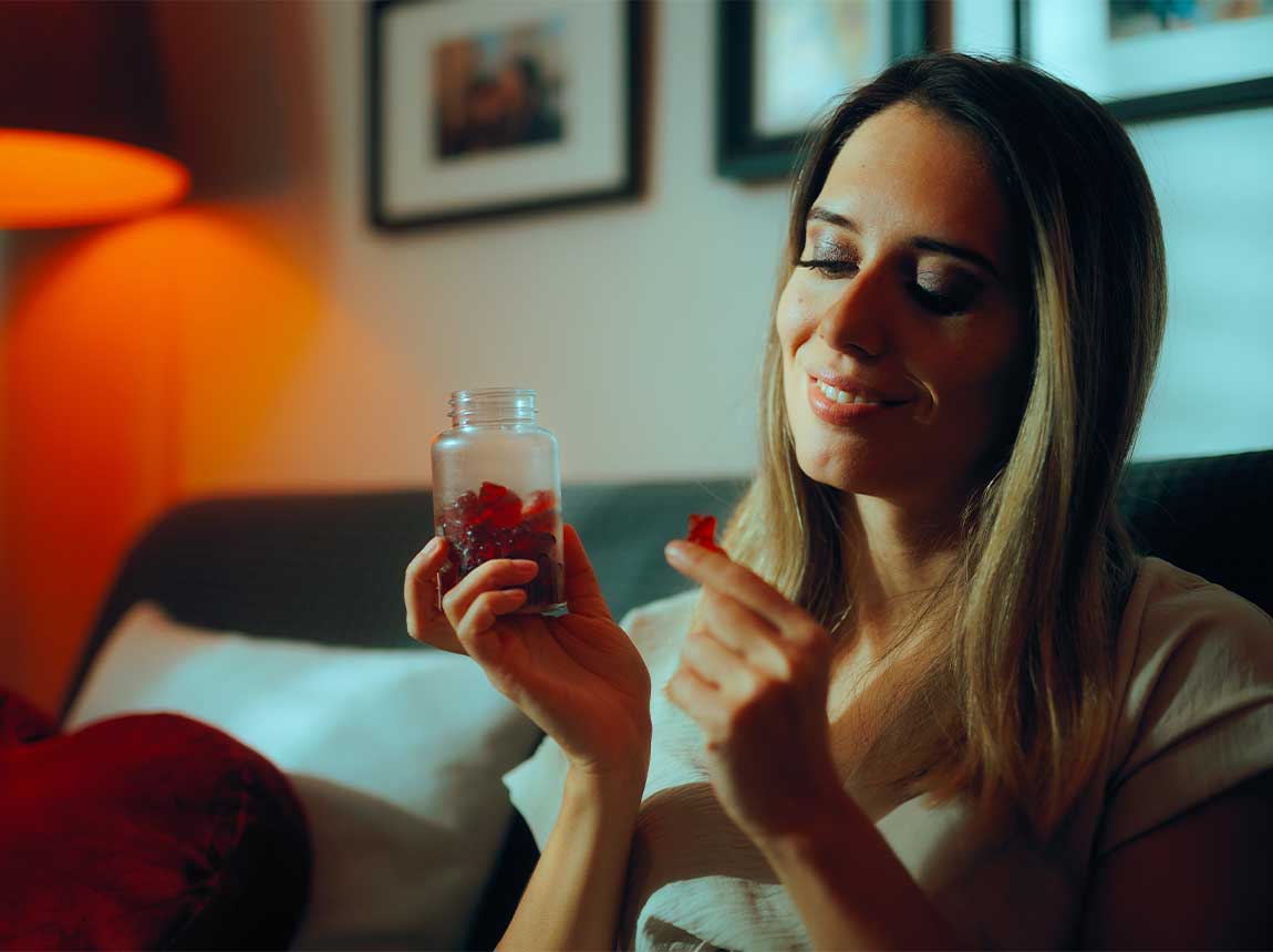 Women &ndash; vitamins in jelly sweets  