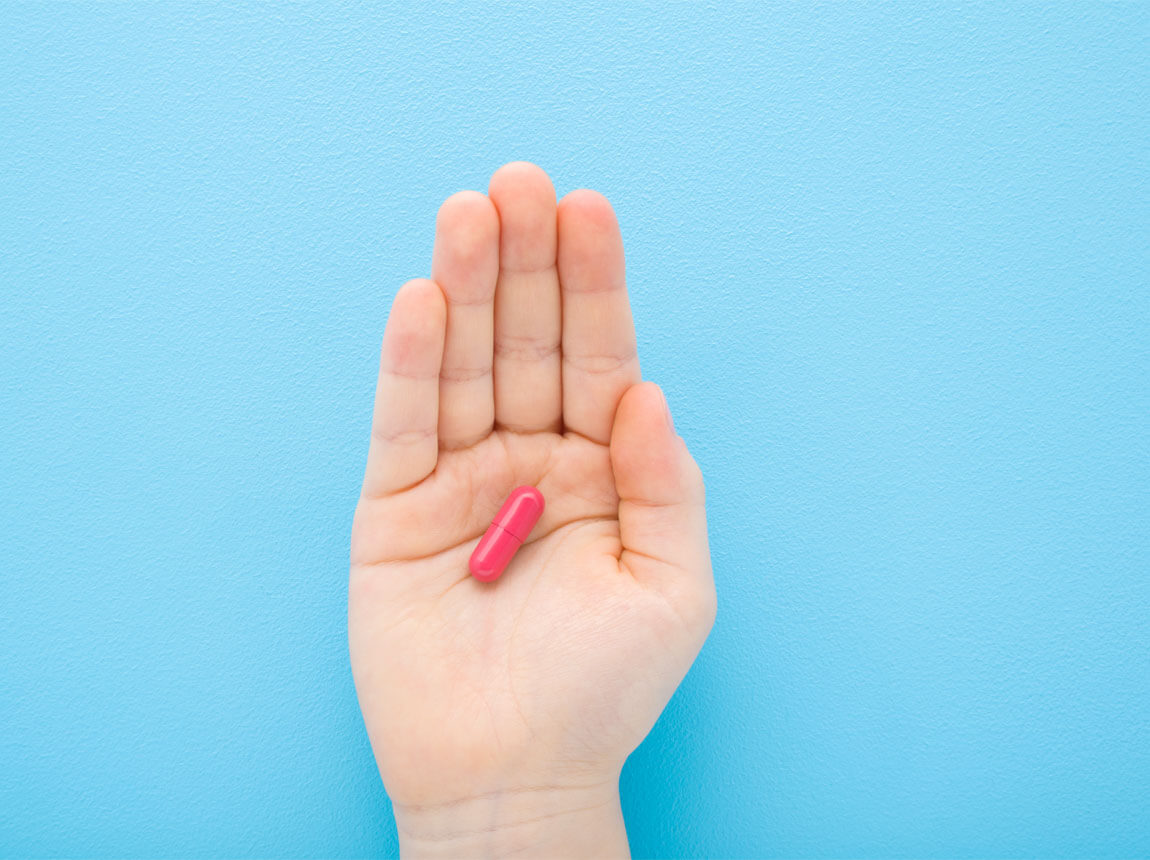 child - iron deficiency