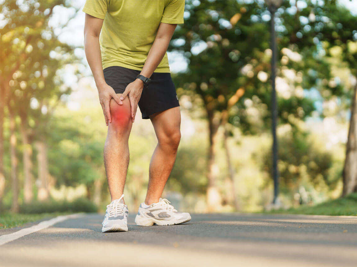 injuries - active person