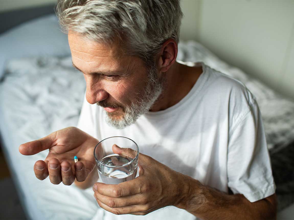 an elderly man - magnesium