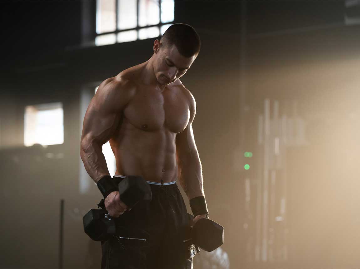 man &ndash; strength training