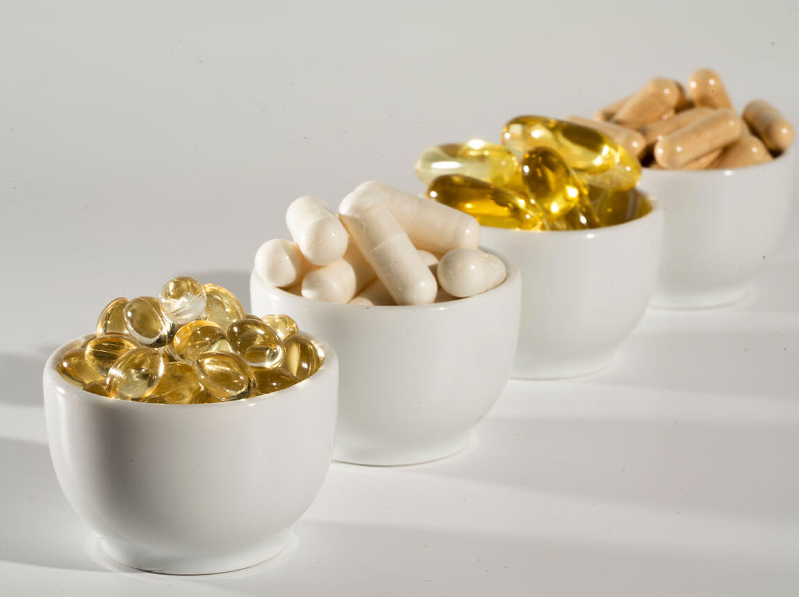 vitamins in capsules