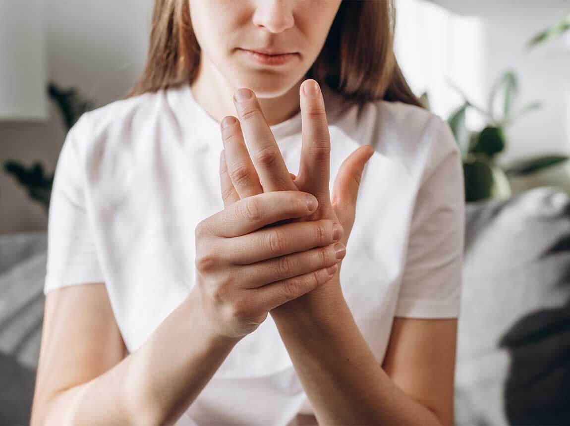 Numbness and tingling in the fingers 