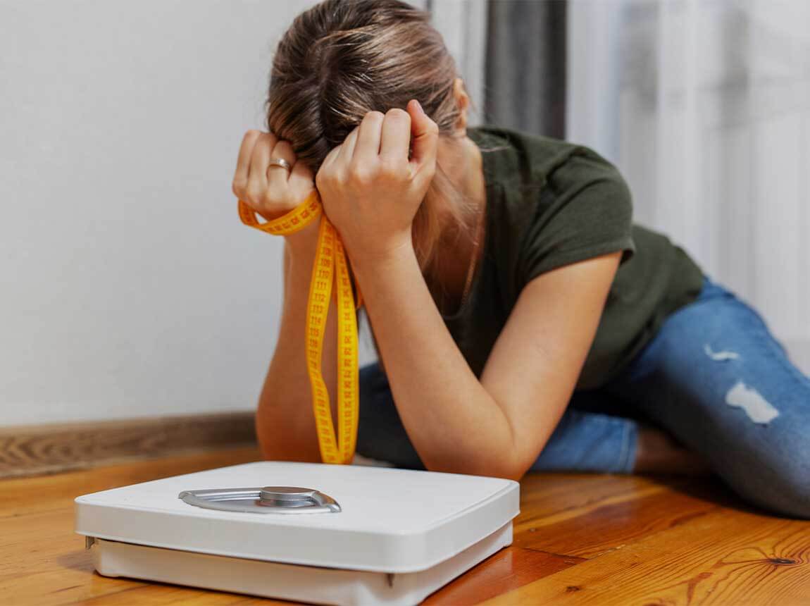 woman &ndash; problems with losing weight  