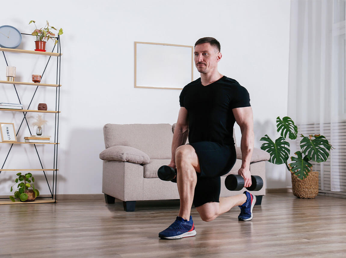 strength training - man