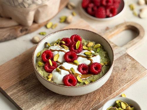 Pistachio porridge – recipe