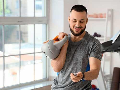 Kettlebell exercises at home – how to train?