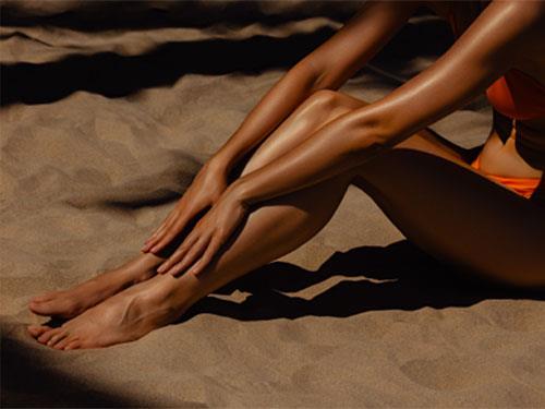 Which vitamin promotes tanning?