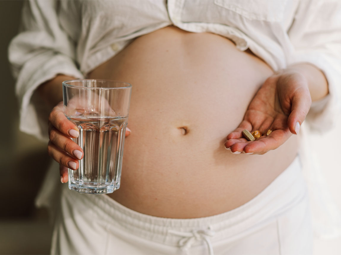 pregnant woman - iron