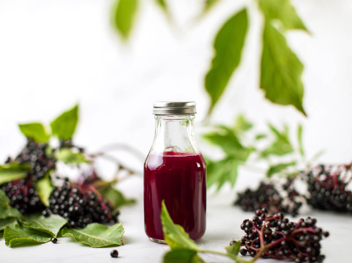 Elderberry juice 
