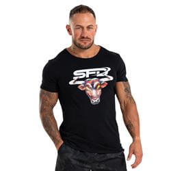 T-SHIRT BULL BLACK