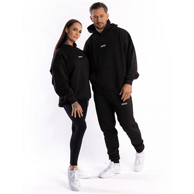 SFD WEAR UNISEX Hoodie Core Oversize Black
