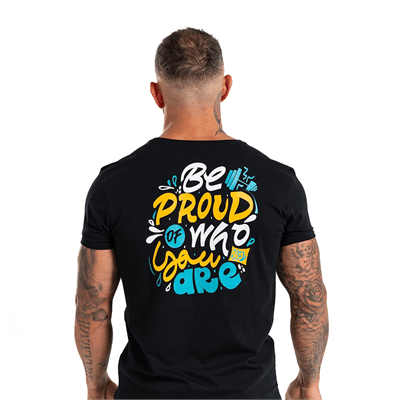SFD WEAR T-SHIRT Be Proud Black