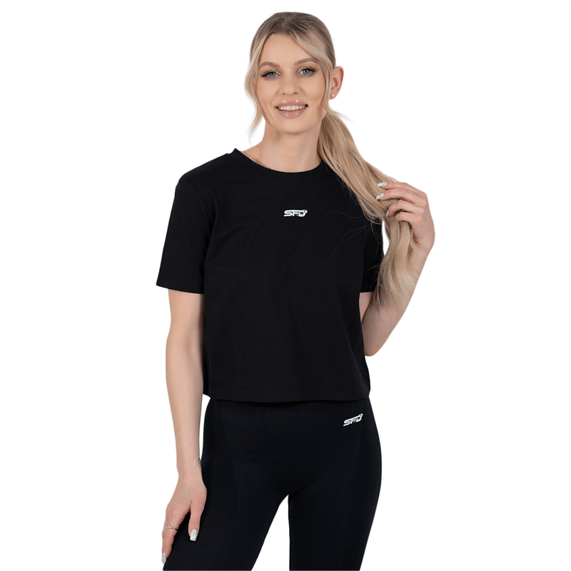 SFD WEAR Women's Black Loose T-SHIRT