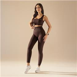 SEAMLESS LEGGINGS BASIC CHOCOLATE
