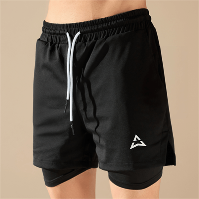 Allwear 2-in-1 SHORTS BLACK