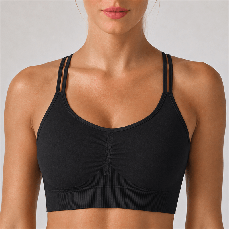 Allwear Top Push Up Deep Black