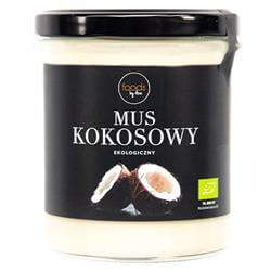 Organic coconut mousse