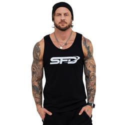 MEN'S TANK TOP BIG LOGO BLACK