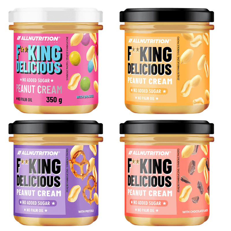 ALLNUTRITION Fitking Delicious Peanut Cream