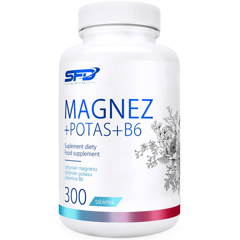 SFD NUTRITION MAGNESIUM+POTASSIUM+B6