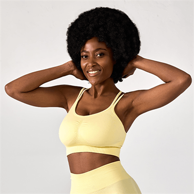 Allwear Top Push Up Deep Butter Yellow