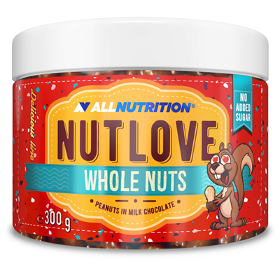 ALLNUTRITION Nutlove Wholenuts - Peanuts In Milk Chocolate