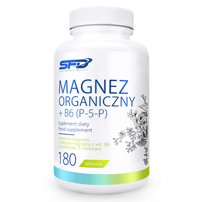 SFD NUTRITION ORGANIC MAGNESIUM + B6 (P-5-P)