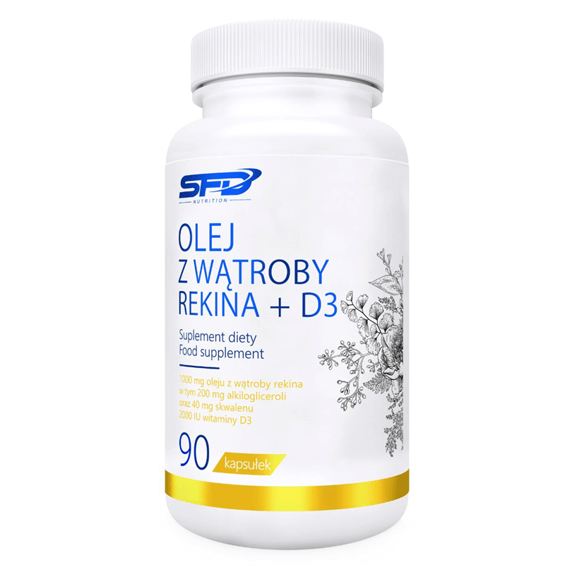 SFD NUTRITION Shark Liver Oil + D3