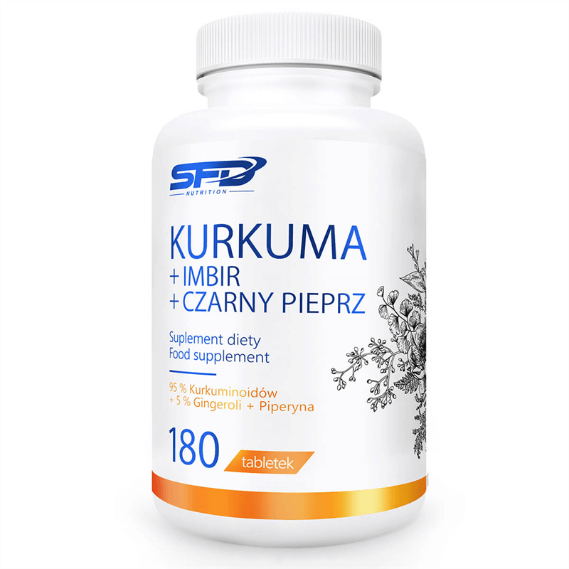 SFD NUTRITION Curcuma + Ginger + Black Pepper