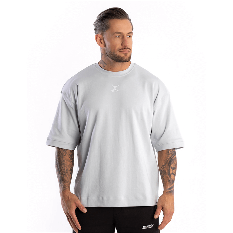SFD WEAR T-SHIRT Core Oversize Washed Blue