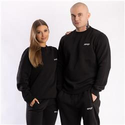 UNISEX CORE BLACK SWEATSHIRT