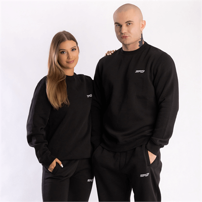 SFD WEAR UNISEX CORE BLACK SWEATSHIRT