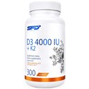 D3 4000 IU + K2 (300 tabletek)