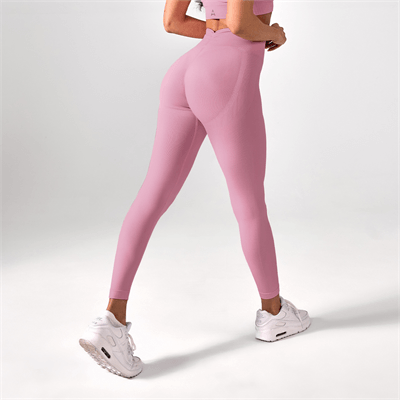 Allwear Legginsy Push Up V Back Powder Pink